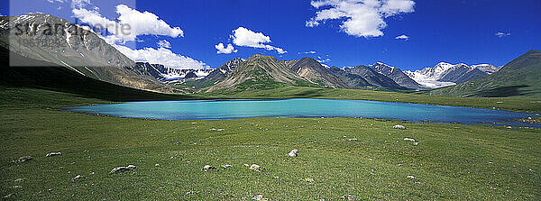 Gletschersee  Altai Tavan Bogd Nationalpark  Mongolei