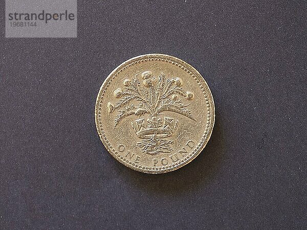 1 Pfund Münze  Großbritannien  Europa