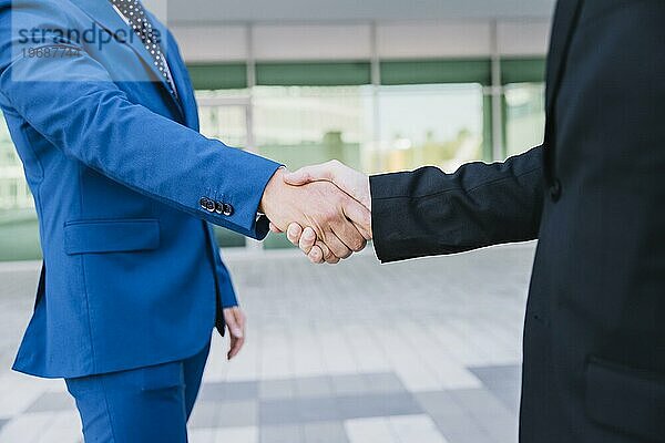 Konzept des Handshake Deals
