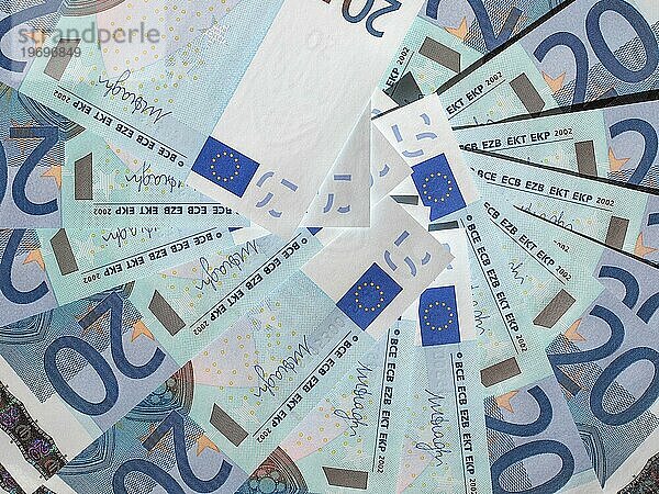 Zwanzig Euro Scheine