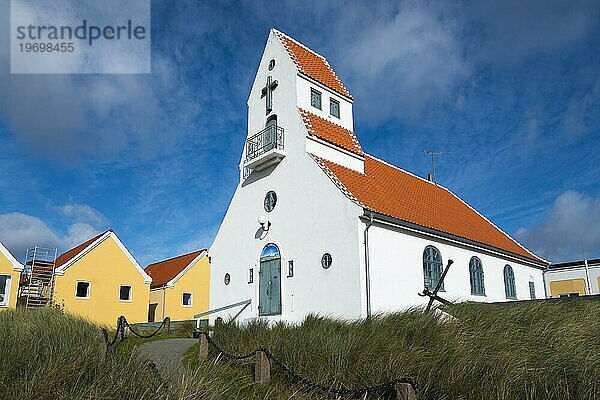 Schwedische Seemannskirche  Svenska Sjömanskyrkan  Lutherische Kirche  Skagen  Nordjütland  Jütland  Dänemark  Europa