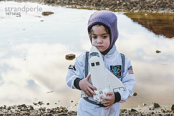 Niedliches Astronautenkostüm für Mädchen