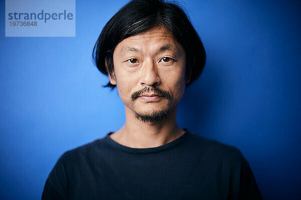 Japanese man studio portrait