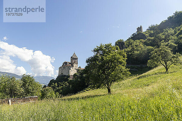 Schloss Trostburg  Gröden  Bezirk Bozen  Südtirol (Südtirol)  Italien  Europa