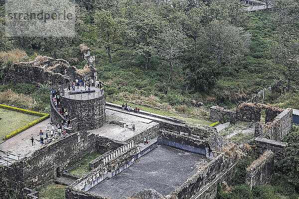 Daulatabad Fort  Maharashtra  Indien  Asien