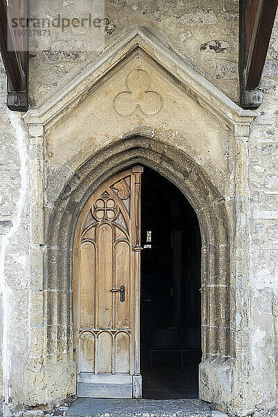 Stiftskirche San Candido  San Candido  Hochpustertal  Bezirk Bozen  Südtirol (Südtirol)  Italien  Europa