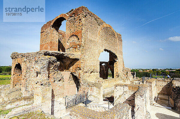 Frigidarium  Bäder  römische Villa von Quintilii  Via Appia  Rom  Latium (Latium)  Italien  Europa