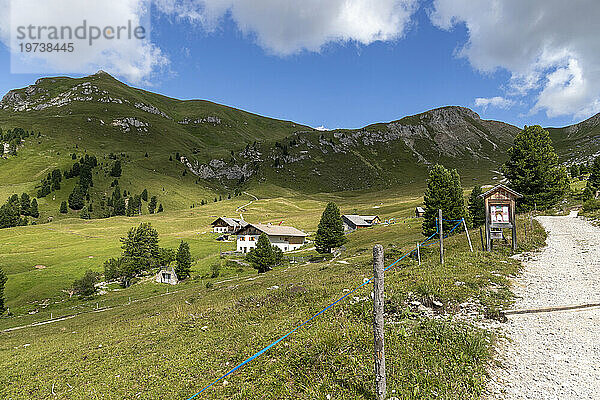 Naturpark Puez-Geisler  Val di Funes  Bezirk Bozen  Südtirol (Südtirol)  Italien  Europa