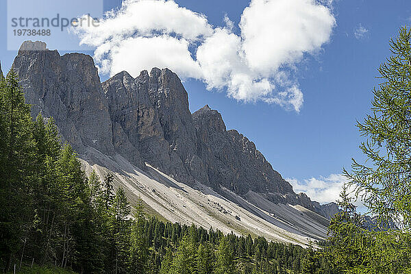 Naturpark Puez-Geisler  Val di Funes  Bezirk Bozen  Südtirol (Südtirol)  Italien  Europa