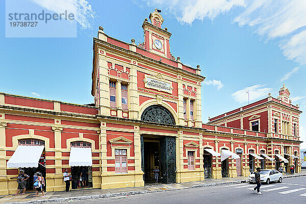 Adolpho Lisboa Markthalle  Manaus  Amazonien  Brasilien  Südamerika