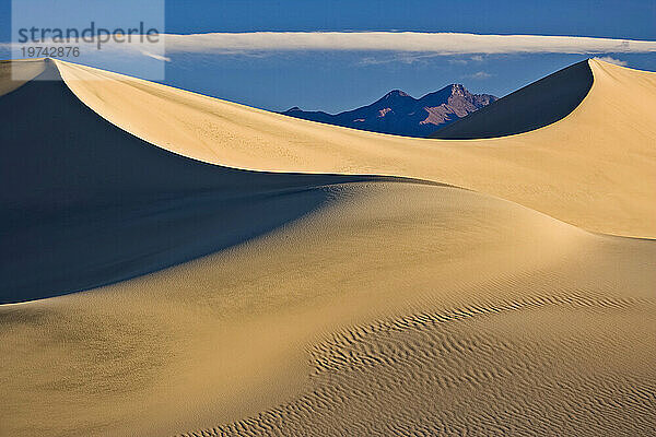 Mesquite Flat Sand Dunes im Death Valley National Park  Kalifornien  USA; Kalifornien  Vereinigte Staaten von Amerika