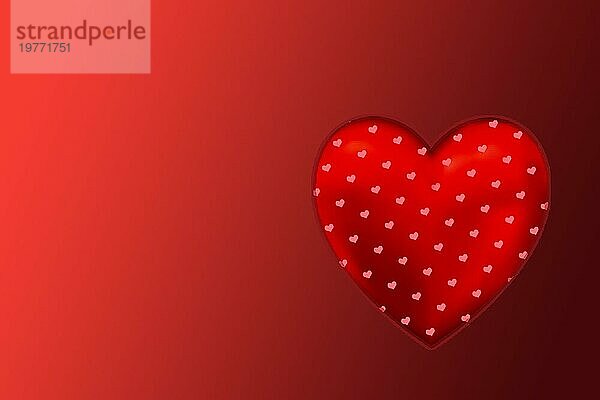 Verbundene Herzen für Liebe Hintergrund für glückliche Valentinstag Karte für Liebe  Romantik  Hochzeit Konzept