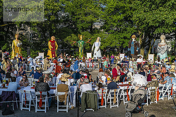 Kunstfestival  Quebec City  Quebec  Kanada  Nordamerika