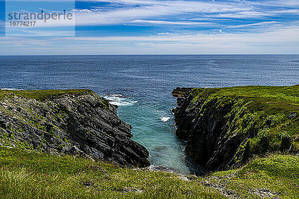 Mistaken Point  UNESCO-Weltkulturerbe  Halbinsel Avalon  Neufundland  Kanada  Nordamerika