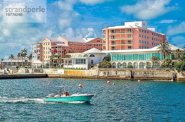 Das Hamilton Princess Hotel  Hamilton  Bermuda  Atlantik  Nordamerika