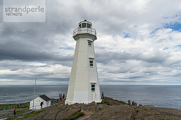 Cape Spear Lighthouse National Historic Site  Neufundland  Kanada  Nordamerika