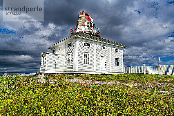 Cape Spear Lighthouse National Historic Site  Neufundland  Kanada  Nordamerika