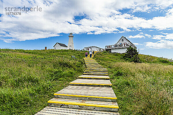 Cape Spear Lighthouse National Historic Site  Neufundland  Kanada  Nordamerika