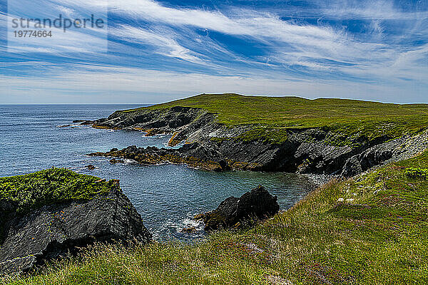 Mistaken Point  UNESCO-Weltkulturerbe  Halbinsel Avalon  Neufundland  Kanada  Nordamerika