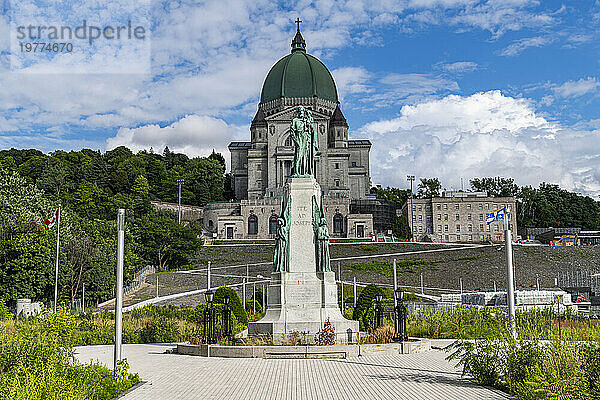 Saint Joseph's Oratory of Mount Royal  Montreal  Quebec  Kanada  Nordamerika