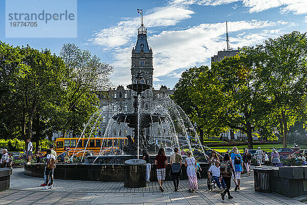 Altstadt von Quebec  UNESCO-Weltkulturerbe  Quebec City  Quebec  Kanada  Nordamerika