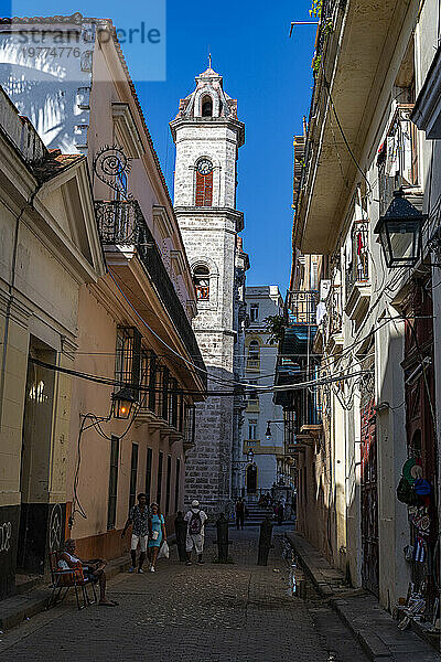 Altstadt von Havanna  Kuba  Westindien  Mittelamerika