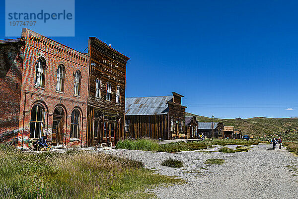 Geisterstadt Bodie  Sierra Nevada  Kalifornien  Vereinigte Staaten von Amerika  Nordamerika