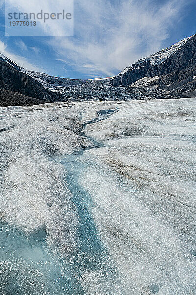 Columbia Icefield  Glacier Parkway  Alberta  Canada  North America
