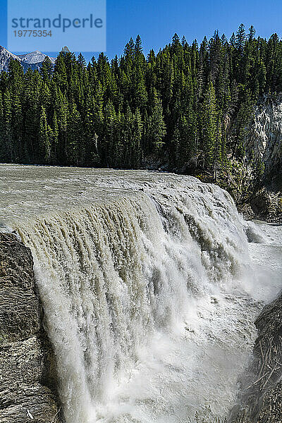 Wapta Falls  Yoho-Nationalpark  UNESCO-Weltkulturerbe  British Columbia  Kanada  Nordamerika