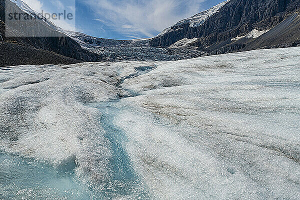 Columbia Icefield  Glacier Parkway  Alberta  Kanada  Nordamerika