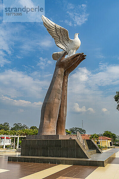 Peace monument  Luena  Moxico  Angola  Africa