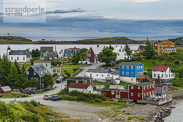 Historische Stadt Trinity  Halbinsel Bonavista  Neufundland  Kanada  Nordamerika