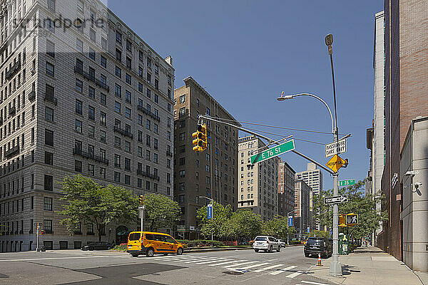 Wohnungen an der Park Avenue in der Upper East Side von New York City  New York City  Vereinigte Staaten von Amerika  Nordamerika