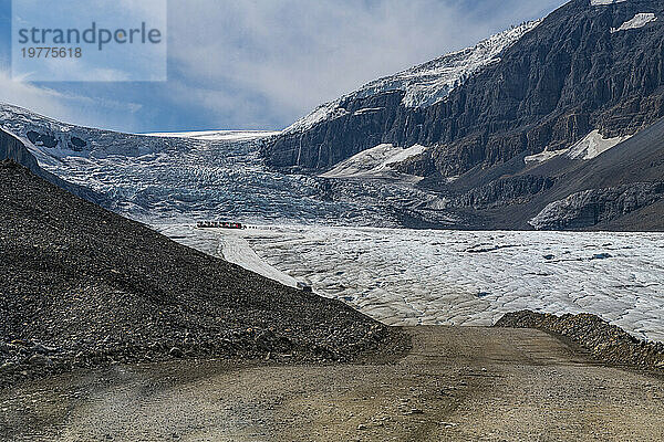 Columbia Icefield  Glacier Parkway  Alberta  Kanada  Nordamerika