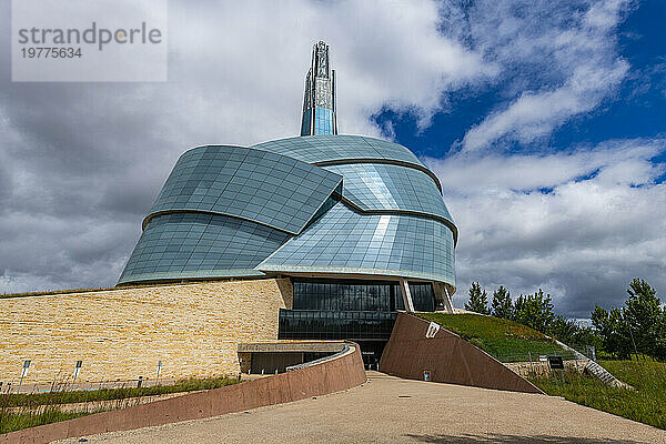 Kanadisches Museum für Menschenrechte  Winnipeg  Manitoba  Kanada  Nordamerika