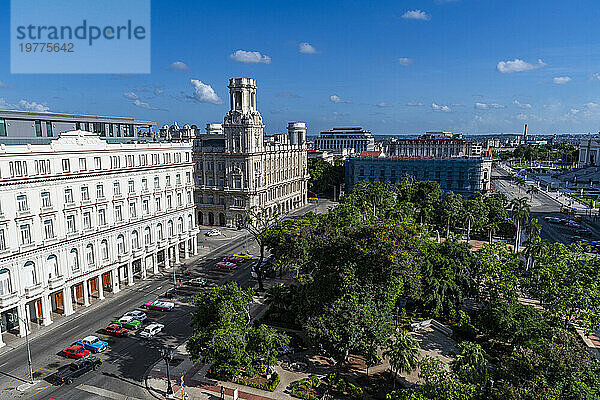 Parque Central  Havanna  Kuba  Westindische Inseln  Mittelamerika