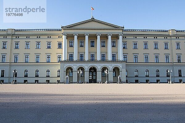 Königspalast  Oslo  Norwegen  Europa