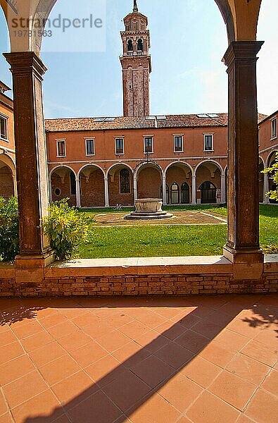 Venedig Italien scuola dei Carmini Innenansicht