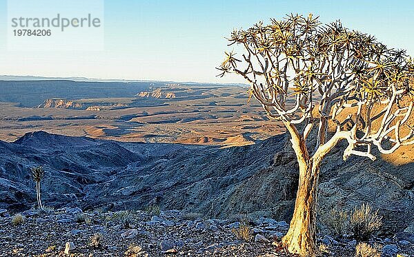 Panoramablick über den zweitgrößten Canyon der Welt im Süden von Namibia