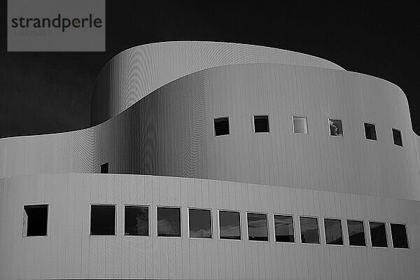 Schauspielhaus  Schwarz-Weiß  Düsseldorf  Nordrhein-Westfalen  Deutschland  Europa