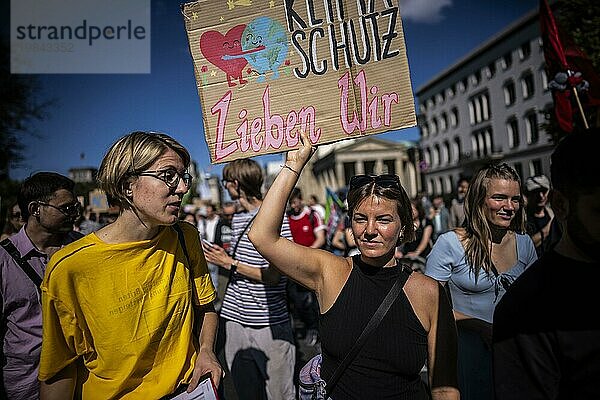 Klimademo von Fridays for Future am 15.09.2023 in Berlin