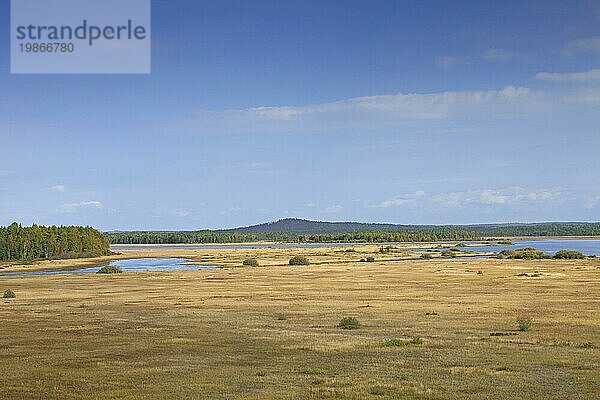 Blick über den Store Mosse Nationalpark  Nationalpark in Småland in Südschweden