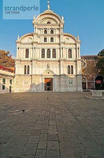 Venedig Italien San Zaccaria Kirche Vorderansicht