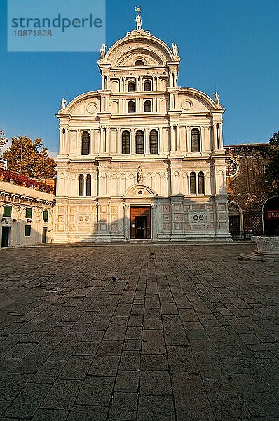 Venedig Italien San Zaccaria Kirche Vorderansicht