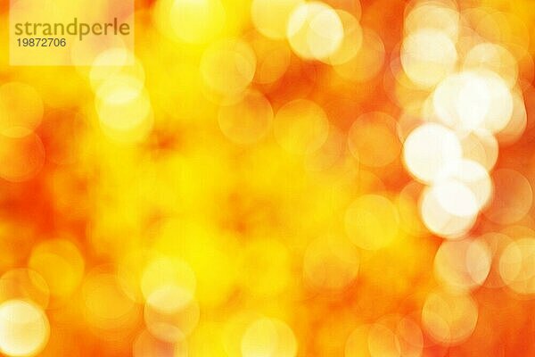 Abstact lebendige goldene  gelbe  orange Kreis Bokeh Hintergrund Textur