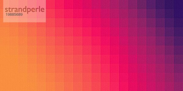 Vibrant Farbe Gradient Mosaik Textur  abstrakte orange rosa lila unscharfen Hintergrund  Bannergröße Kopie Raum