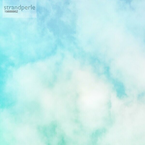 Abstrakter Hintergrund  Designvorlage mit Kopierraum. Teal blaün Himmel mit weichen Wolken