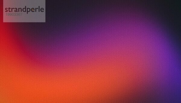 Abstrakte Farben Gradient Hintergrund  rot orange lila verschwommene Welle auf dunkel  Korn Textureffekt Kopie Raum