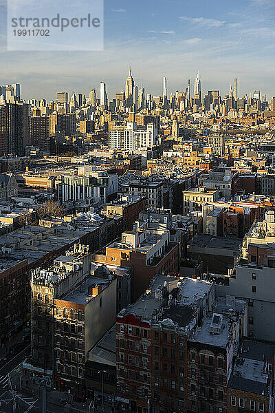 Residential buildings in Lower Manhattan  New York City