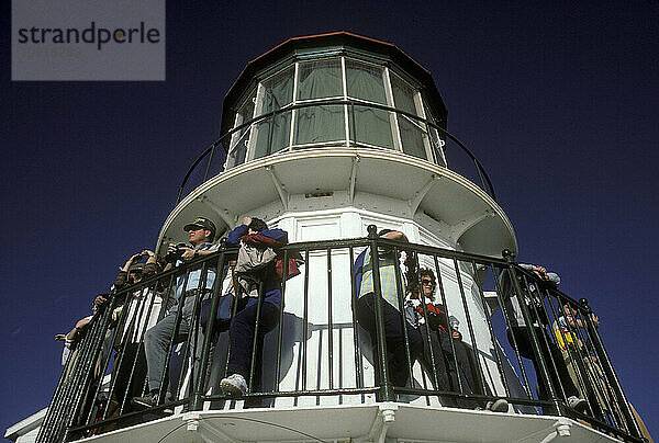 Leuchtturm am Point Reyes National Seashore in der Nähe von San Francisco  Kalifornien.